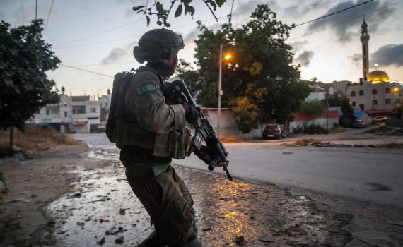 שני מחבלים פלסטיניים חוסלו במהלך פעילות ביריחו