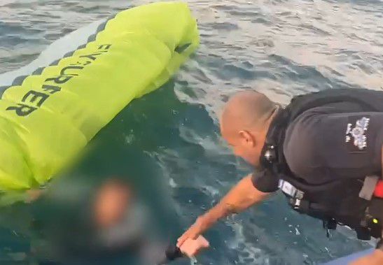 תיעוד מלב הים: צפו ברגעי החילוץ הדרמטי