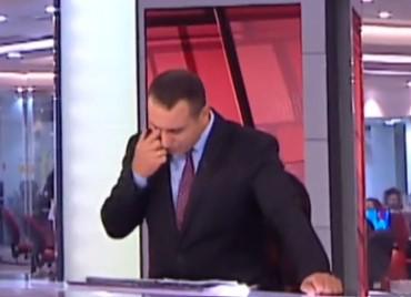 ירון אברהם נשנק מבכי בשידור 'קשה לי'. צפו