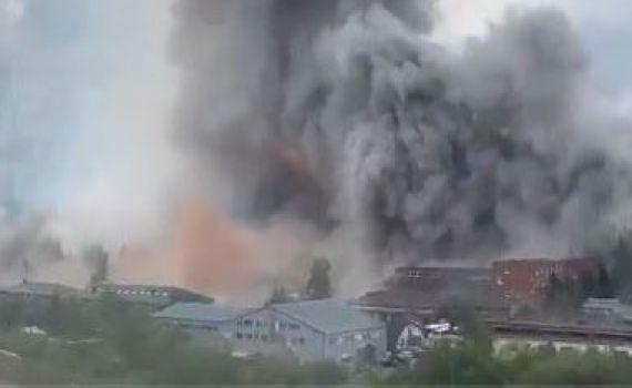 פיצוץ ענק במוסקבה: לפחות 31 פצועים במפעל