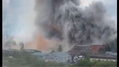 פיצוץ ענק במוסקבה: לפחות 31 פצועים במפעל