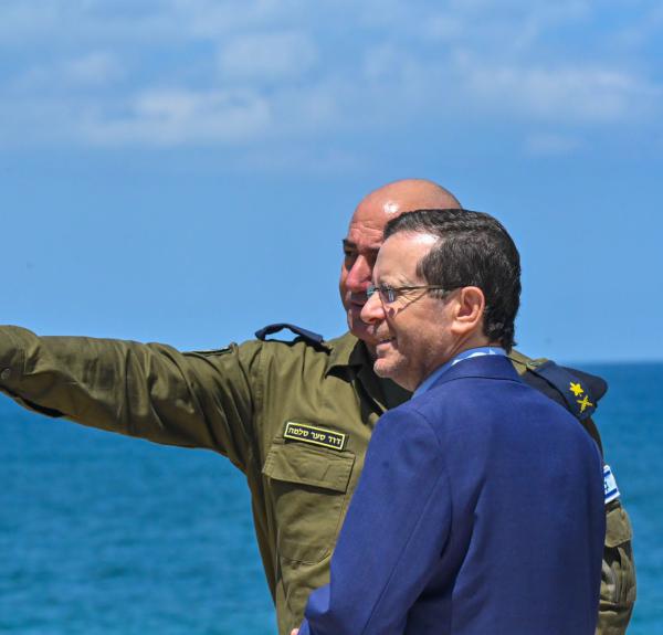 הרצוג בבסיס שייטת 13: "להשאיר את צה"ל מאוחד"