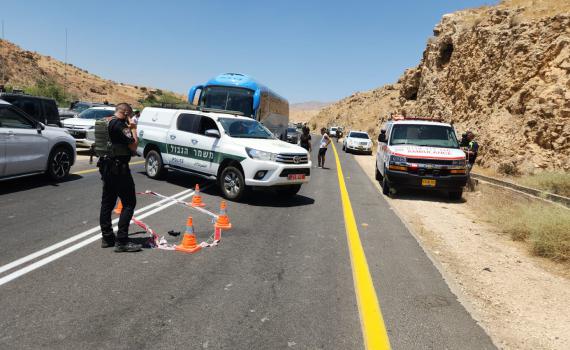 פיגוע ירי בבקעת הירדן בין צומת חמרה לבקעות