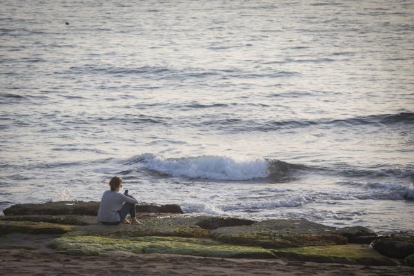 שימו לב: אזהרת רחצה בחוף גלי גליל דרום נהריה