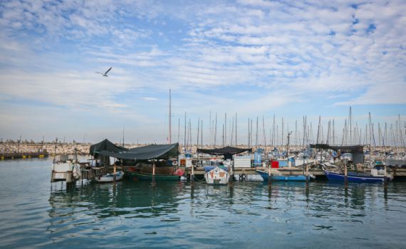 אדם טבע למוות בחוף המרינה באשקלון