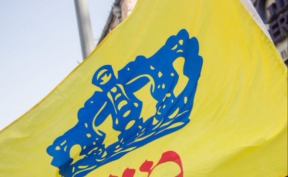 ישראל נעצר בסיני, לאחר שהתעטף בדגל חב"ד