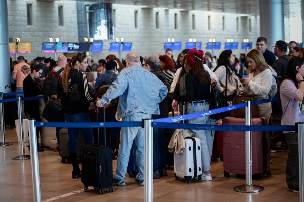 מספר שיא בנוסעים בנתב"ג מאז מבצע "עם כלביא"