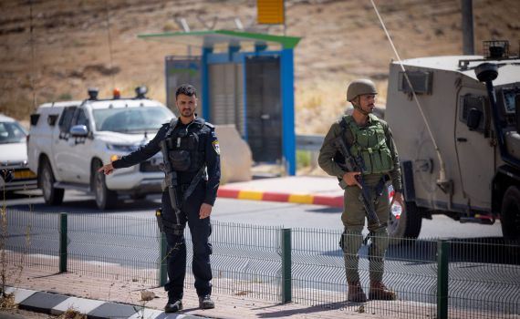 דובר צה"ל מבהיר: לא בוצע ירי בצומת חמרה