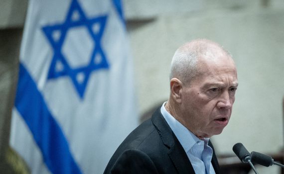 השר גלנט התקשר לחזק את אלוף פיקוד המרכז