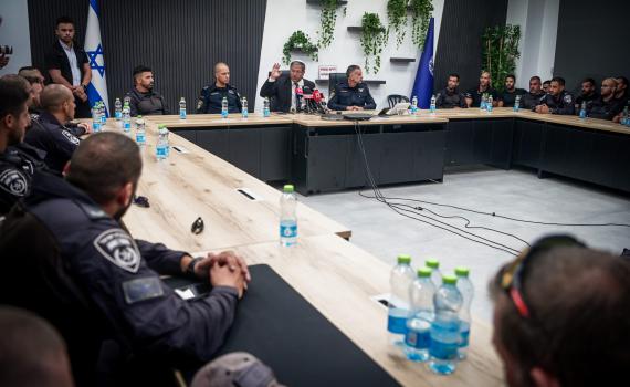 בן גביר לשוטרי יס"מ: 'במשמרת שלי יהיה גיבוי'