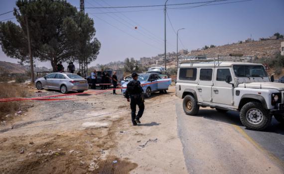 פיגוע ירי בהר חברון: בת 40 נרצחה; בן 35 נפצע קשה