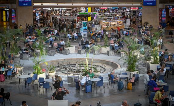 אחרי חזרת טרמינל 1: שיא היסטורי בטיסות בנתב"ג