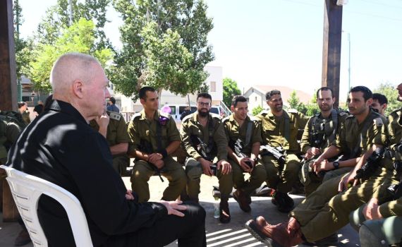 גלנט למפקדי מילואים: "אני צריך את כל צה״ל"