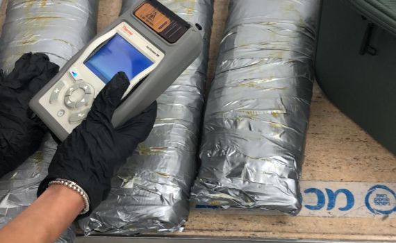 החבילה החריגה שנמצאה במזוודה של נוסע בנתב"ג