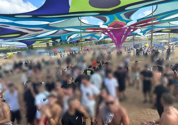 במהלך סיור שגרתי: שוטרים חשפו מסיבת טבע פיראטית