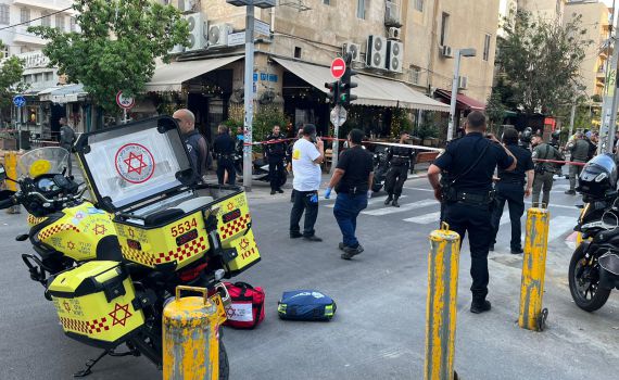 תיעוד: חיסול המחבל בפיגוע בתל אביב