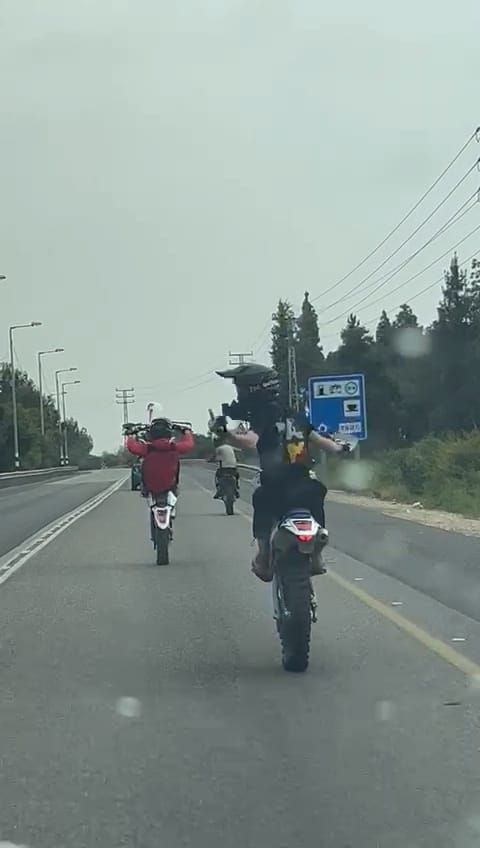 נעצר האופנוען שהשתולל בכביש והעלה לרשתות. צפו