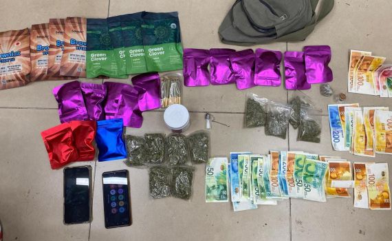 שני צעירים נעצרו בירושלים עם סמים ברכב