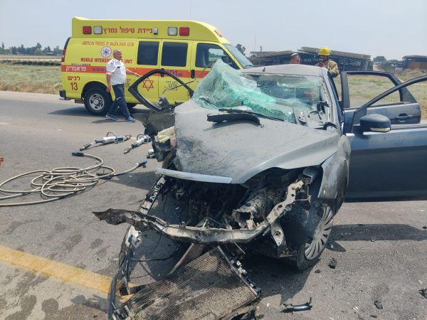 הרוגה ופצוע קשה בתאונת דרכים בבאר טוביה