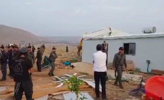 פינוי בגבעת אעירה שחר: 'הממשלה פוגעת בהתיישבות'