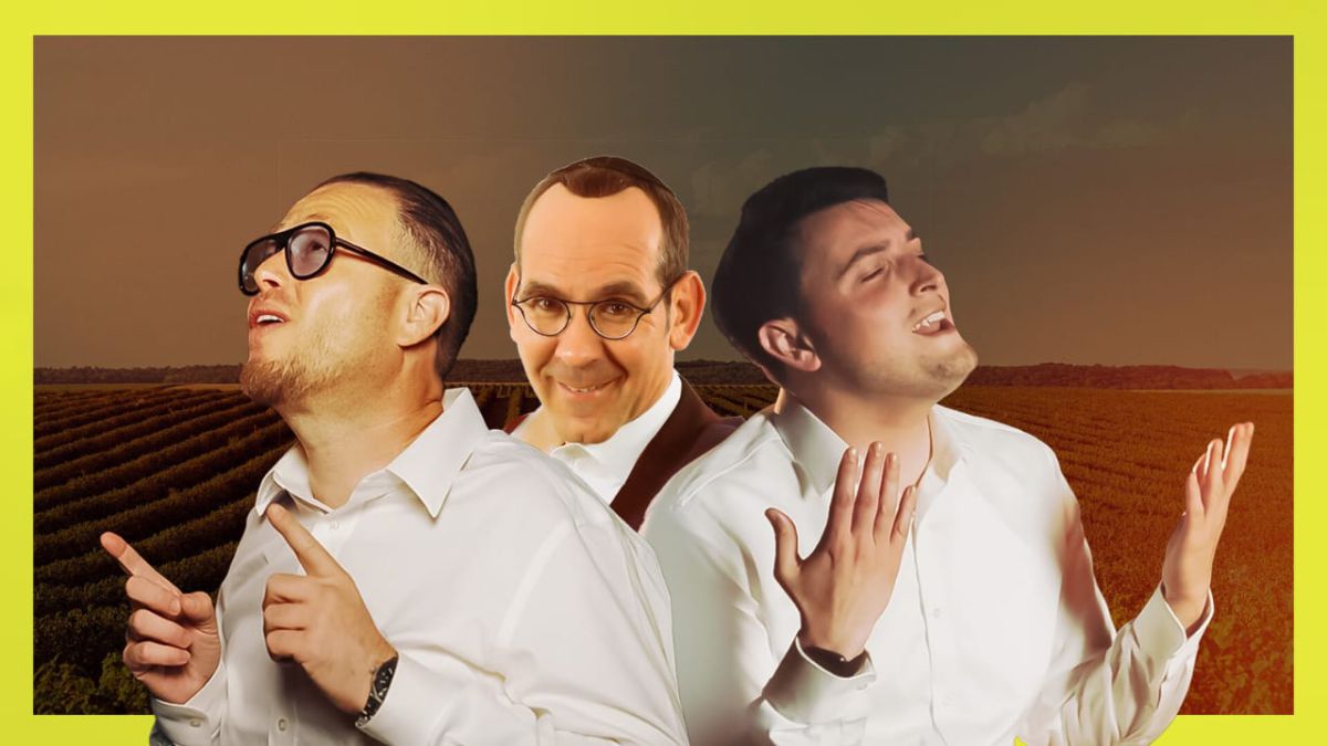 שוקי סלומון וקובי ברומר מארחים את ישי לפידות ב'שיר האמונה'