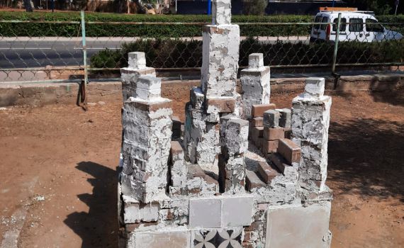 מצבה בחצר: תושב יבנה נעצר בחשד לתקיפת אשתו