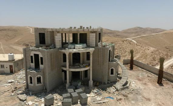 באין מפריע: עיר פלסטינית ענקית נבנית בגוש עציון