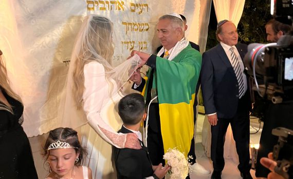 שלוש שנים אחרי נפילת בנו; ברוך בן יגאל התחתן. צפו