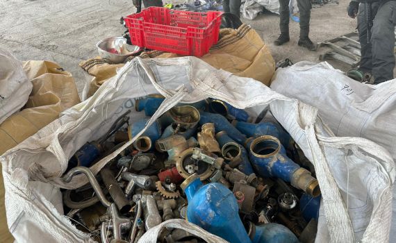 נתפס על חם: ציוד חקלאי גנוב אותר בכפר ביו"ש