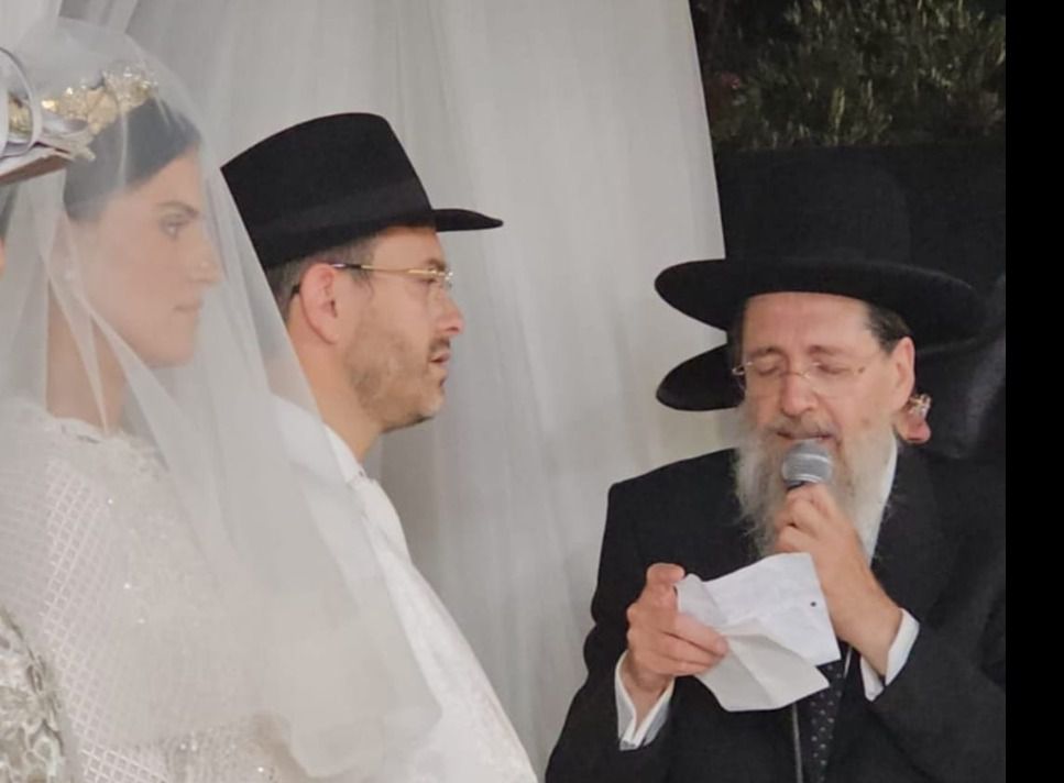 מזל טוב: העיתונאי החרדי התחתן בפעם השנייה