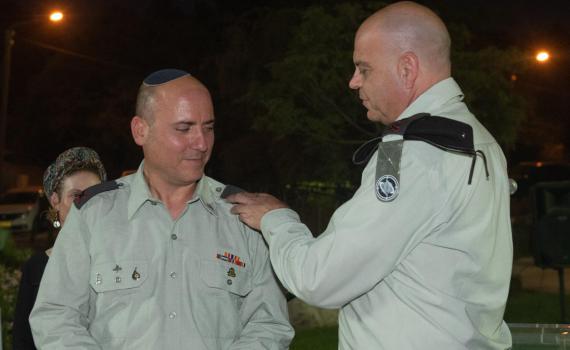 כבוד למגזר: הקצין הסרוג מונה לקצין לוגיסטיקה ראשי