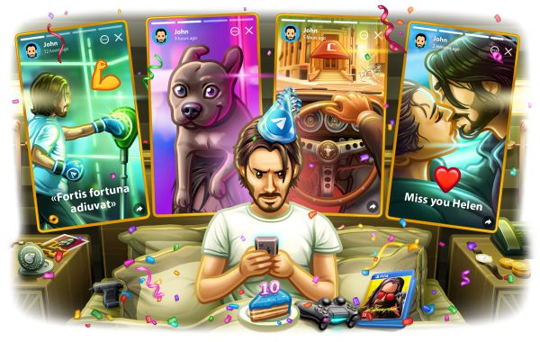 טלגרם חוגגת יום הולדת ומשחררת פיצ'ר שחיכינו לו