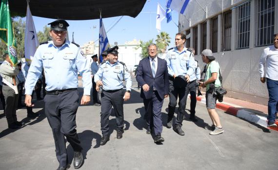 מפקד מחוז דרום החדש של המשטרה נכנס לתפקידו