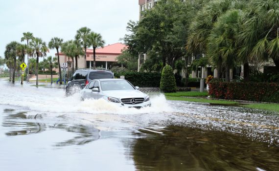 ההוריקן בפלורידה: 2 הרוגים בתאונות דרכים בסופה