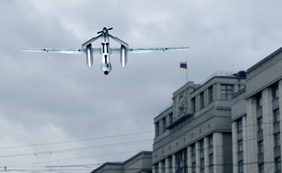 שוב: מגדל ניזוק מתקיפת כטב"מים במוסקבה