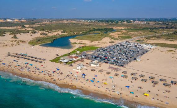 בעקבות קריסת תחנת ביוב: אזהרת רחצה בחוף בדרום