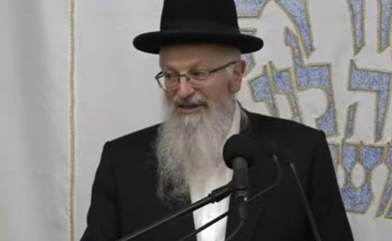 צפו: שיעורו השבועי של הרב שמואל אליהו