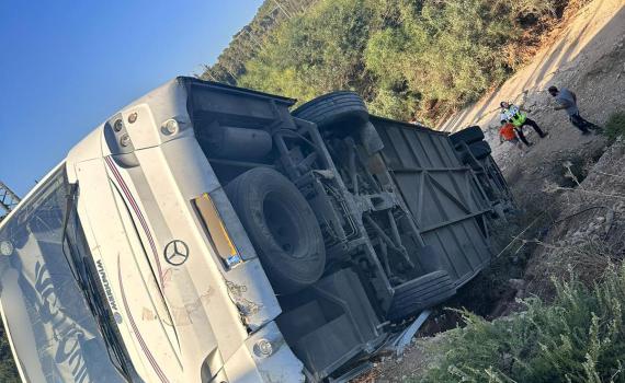 הפצועים בתאונת האוטובוס: חניכים סרוגים מבית שמש