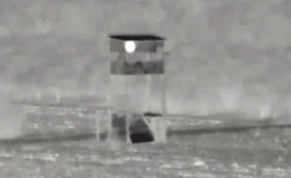 צפו: כך תקף צה"ל את עמדת חמאס ברצועה