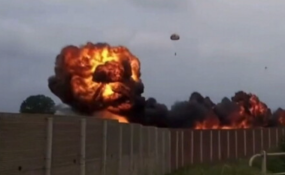 אסון באיטליה: מטוס צבאי התרסק – ילדה בת 5 נהרגה