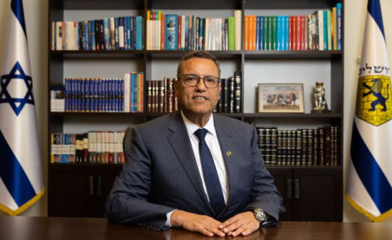 ראש העיר ירושלים בהודעה לראשי הקהילות הסרוגות