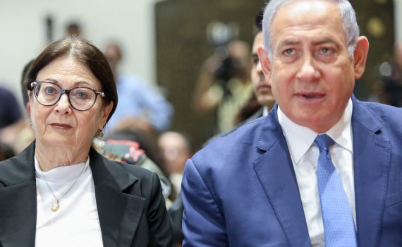 נתניהו ב-2015: דוחה את האמירות נגד ביהמ"ש