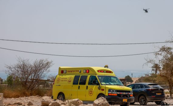 מלונות ים המלח: גבר נמשה ממי הבריכה בחוסר הכרה