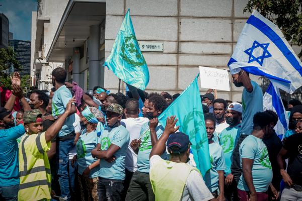 "אני לא מפחד מהמסתננים, אני מפחד מהמשטרה"