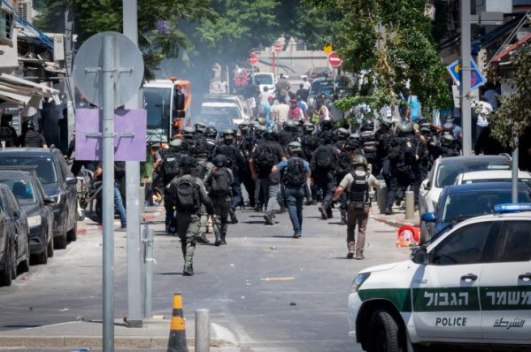 קטסטרופה בתל אביב: 170 פצועים; ביניהם 30 שוטרים