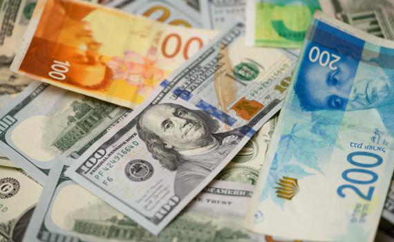 על רקע הלחימה והמתיחות מול ארה"ב: השקל נחלש מול הדולר