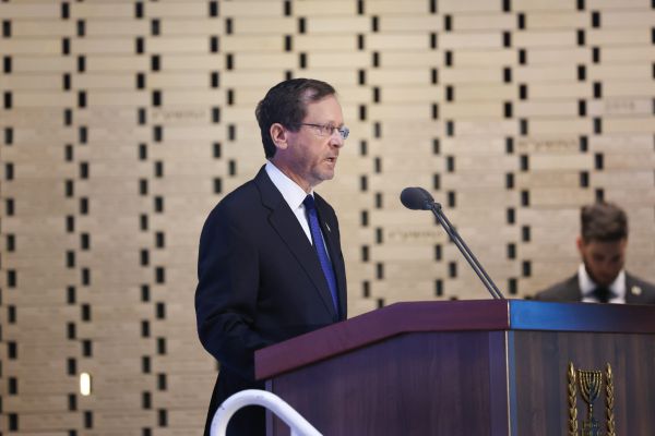 הנשיא הרצוג יישא הערב נאום לאומה