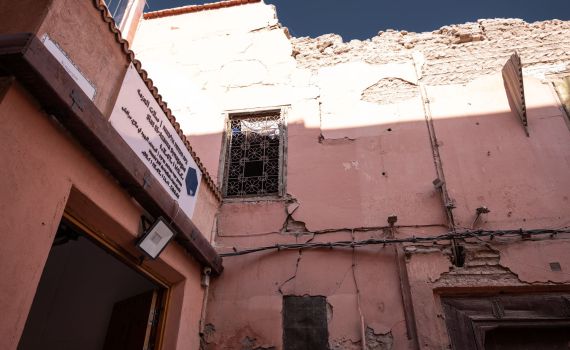 תיעוד מיוחד: כך נראה הנזק ברובע היהודי של מרוקו