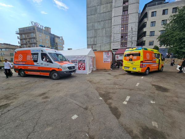 לפני ראש השנה: ישראלי נפצע באומן, מצבו קשה