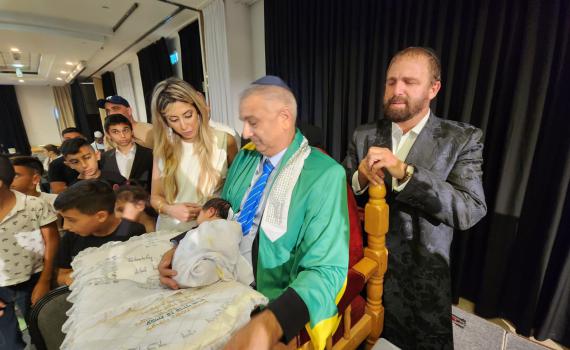 מרגש: זה השם שברוך בן יגאל העניק לבנו